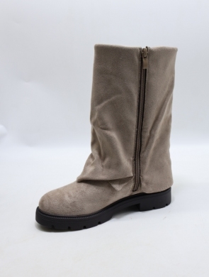 Mokasyny damskie na płaskim (36-41) 62701 BLACK