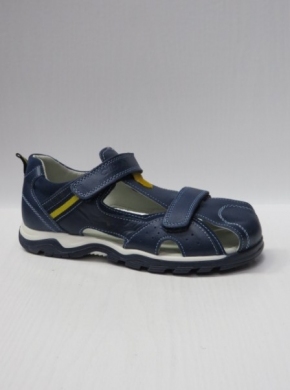 Sandały chłopięce (32-37) AC259 DBLUE/YELLOW