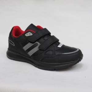 Buty sportowe młodzieżowe (37-42) B031-3 BLACK/RED