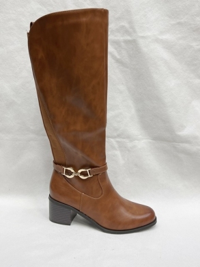 Kozaki damskie ocieplane na obcasie (36-41) UK98 CAMEL