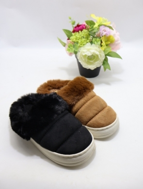 Kapcie damskie ocieplane (36-41) 616 MIX