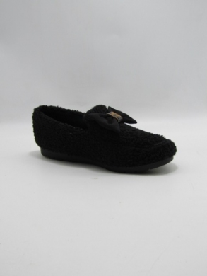 Półbuty damskie ocieplane na płaskim (36-41) GA8073-1 BLACK