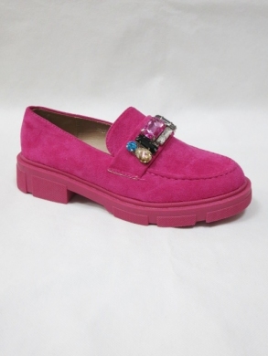 Mokasyny damskie na płaskim (36-41) JH270 FUCHSIA