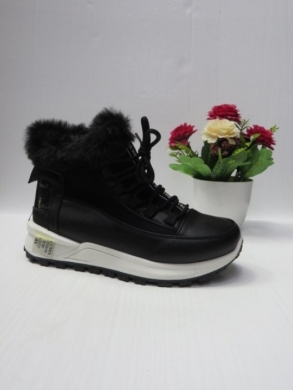 Trapery damskie ocieplane (36-41) 9131-1 BLACK