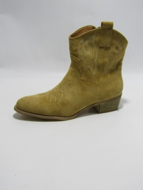 Botki damskie na obcasie (36-41) 8210 CAMEL