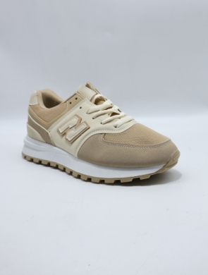 Buty sportowe damskie na płaskim (36-41) 9001 KHAKI