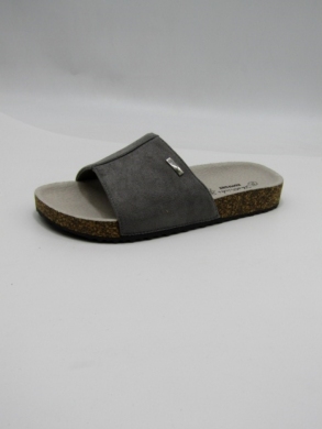 Klapki damskie na płaskim (36-41) 0509S GREY