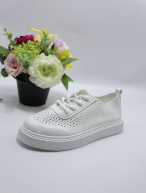 Buty sportowe damskie na płaskim (36-41) 777-1 WHITE