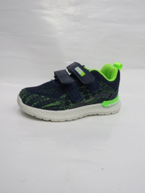 Buty sportowe chłopięce (21-26) E109-1 DBLUE/GREEN