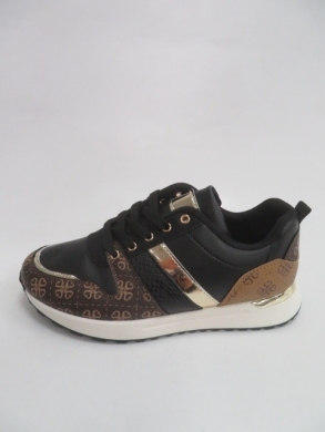 Buty sportowe damskie na płaskim (36-41) LJ-69 BLACK