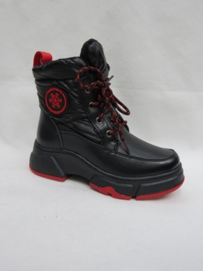 Śniegowce dziecięce (32-37) A307 BLACK/RED