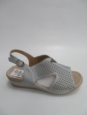 Sandały Damskie na koturnie (36-41) 6056-5 GREY