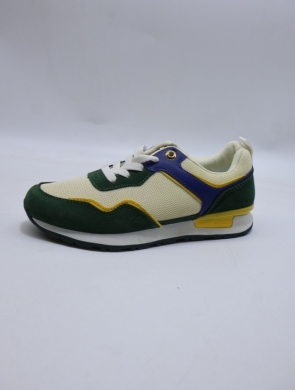 Buty sportowe damskie na płaskim (36-41) 9372 GREEN
