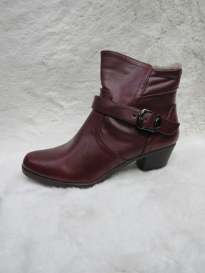 Botki damskie ocieplane na obcasie (36-41) 1522B-4