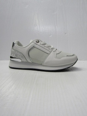 Buty sportowe damskie na płaskim (36-41) 0-114 WHITE