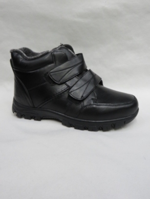 Botki męskie ocieplane (41-46) FL005-11K BLACK