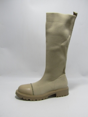Kozaki damskie na płaskim (36-41) RXJ-192 KHAKI