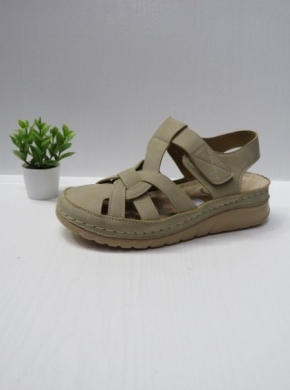 Sandały damskie na koturnie (36-41) 3029 BEIGE