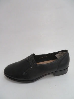 Półbuty damskie na płaskim (36-41) 712 BLACK
