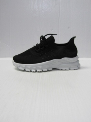 Buty sportowe damskie na płaskim (36-41) W213-2 BLACK