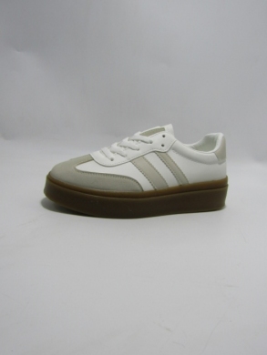 Buty sportowe damskie na płaskim (36-41) WD101 BEI