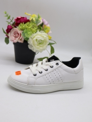 Buty sportowe damskie na płaskim (36-41) TQ2410 WH/BL