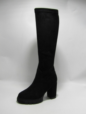Kozaki damskie na obcasie (36-41) XR-02 BLACK