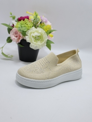 Tenisówki damskie (37-41) 2837 BEIGE