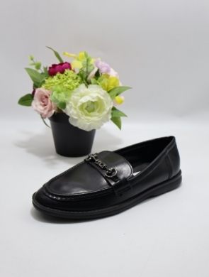 Mokasyny damskie na płaskim (36-41) 3244 BLACK