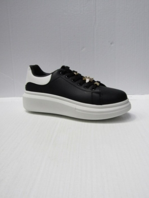 Buty sportowe damskie na płaskim (36-41) LL1992 BLACK