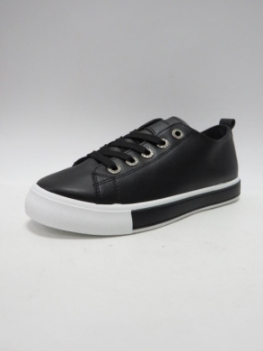 Buty sportowe damskie na płaskim (36-41) K1707 ALLBLACK