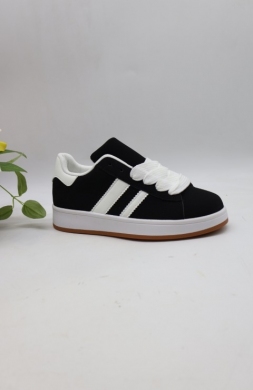 Buty sportowe damskie na płaskim (36-41) A123 BLACK