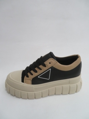 Trampki damskie na koturnie (36-41) BO-832 BLACK