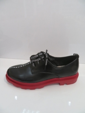 Półbuty damskie na płaskim (36-41) GD-XR-130 BLACK