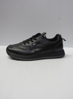 Buty sportowe damskie na płaskim (36-41) XHBD181 BLACK