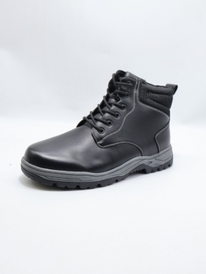 Botki męskie ocieplane (41-46) T2331 BLACK