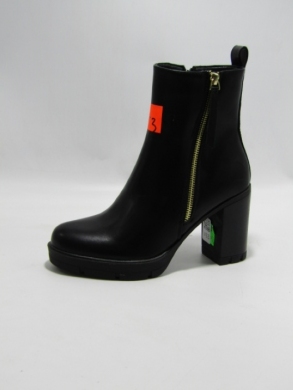 Botki damskie ocieplane na obcasie (36-41) DES627D BLACK