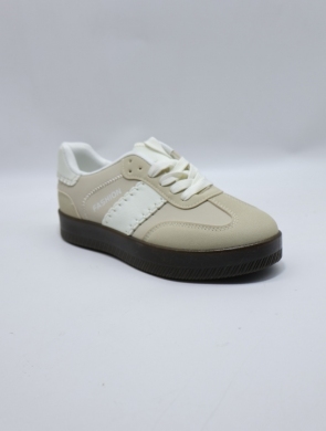 Buty sportowe damskie na płaskim (36-41) A-101 APRICOT