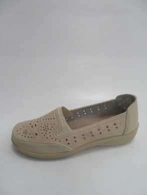 Półbuty damskie na płaskim (36-41) 9T501-5 BEIGE