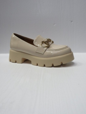 Mokasyny damskie na płaskim (36-41) YDF-18B BEIGE