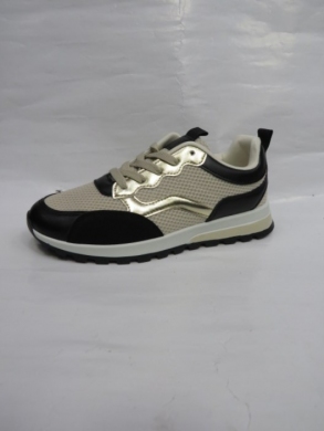 Buty sportowe damskie na płaskim (36-41) 9257 BLACK