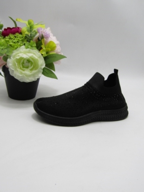 Buty sportowe damskie na płaskim (36-41) TA207 BLACK
