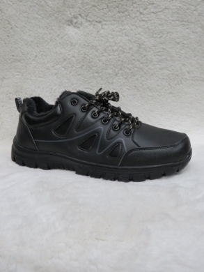 Buty sportowe męskie ocieplane (40-46) 81-10 BLACK
