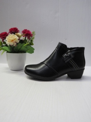 Botki damskie ocieplane na obcasie (36-41) MDM12