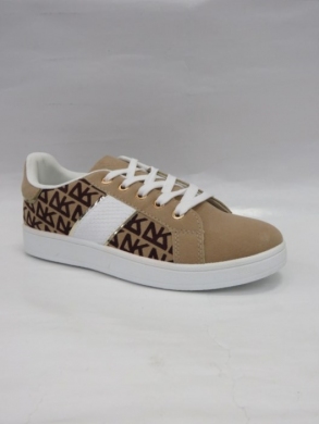 Buty sportowe damskie na płaskim (36-41) QS-58 BEIGE