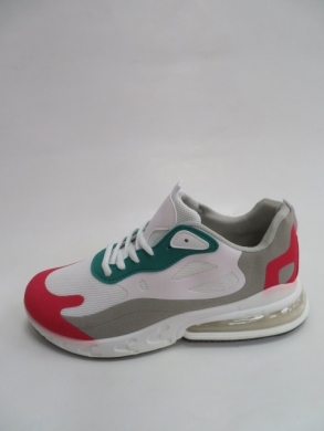 Sneakersy damskie niskie (36-41) Z002 WHITE/RED