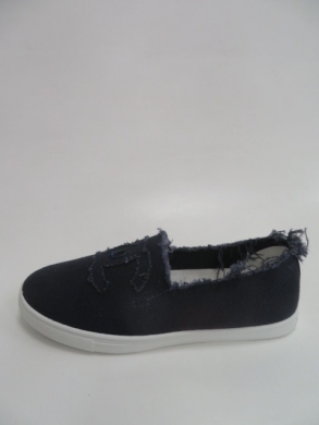 Tenisówki damskie na płaskim (36-41) 1015-6 NAVY