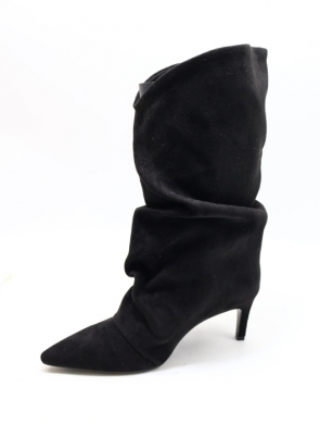 Kozaki damskie na szpilce (36-41) LA3117 BLACK