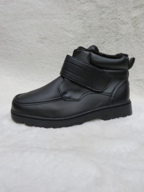 Botki męskie ocieplane (40-46) 2595-2 BLACK