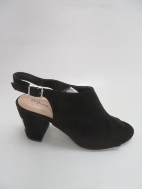Sandały damskie na obcasie (36-40) 1-115 BLACK
